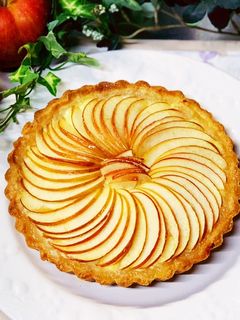 りんごカスタードタルト-レシピのメイン写真
