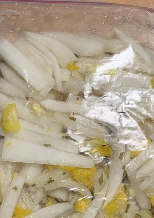 ゆずと大根の簡単漬物-レシピのメイン写真