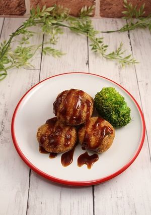 簡単！玉葱とブロッコリーのコロッケ-レシピのメイン写真
