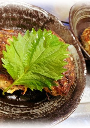 大葉が香る！我が家の簡単和風ハンバーグ-レシピのメイン写真