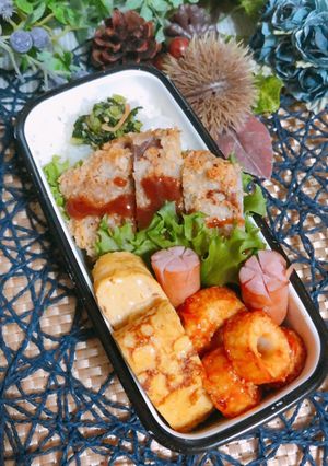 高校1年女子お弁当♡2020.12.01-レシピのメイン写真