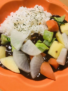 レトルト●レンチン野菜たっぷりのカレー-レシピのメイン写真