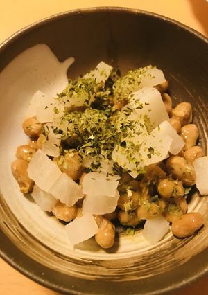 毎日の納豆●レンチン大根と-レシピのメイン写真