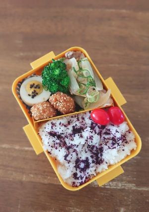 豚肉と玉ねぎのネギ塩焼き弁当♪-レシピのメイン写真