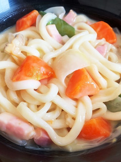 シチューうどん-レシピのメイン写真