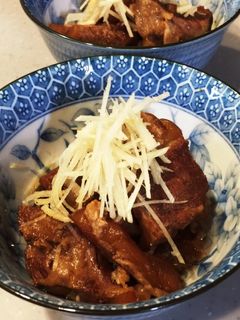 電気圧力鍋で豚バラ軟骨の甘辛煮!!-レシピのメイン写真