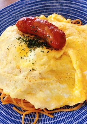 こってりナポリタン-レシピのメイン写真