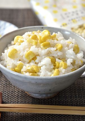 丘のおかしとうきびごはん-レシピのメイン写真