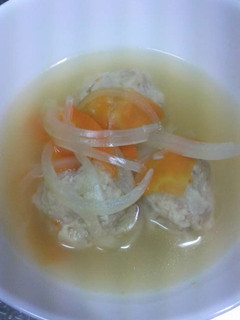 鶏団子のスープ-レシピのメイン写真
