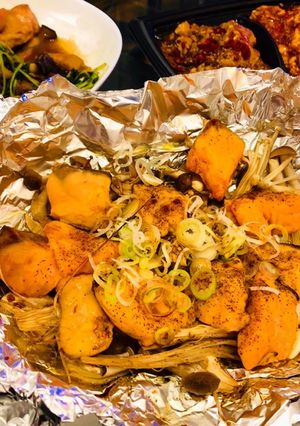 鮭のお手軽バターちゃんちゃん焼き-レシピのメイン写真