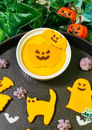 パンプキンプリン-レシピのメイン写真