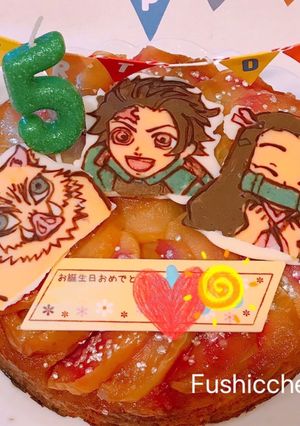 簡単キャラチョコアート♡鬼滅の刃-レシピのメイン写真