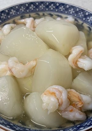 かぶのあんかけ２倍になるエビ入り-レシピのメイン写真