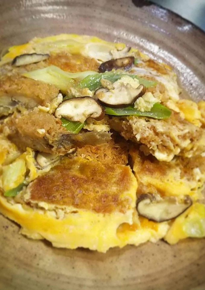 鯵フライの卵とじ-レシピのメイン写真