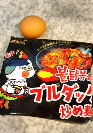 忙しい人のための激辛ブルダック麺の食べ方-レシピのメイン写真
