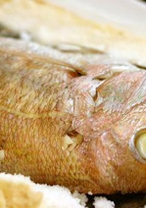 鯛の塩釜焼き-レシピのメイン写真