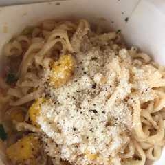 A picture of 美味いょ！カップヌードル味変！.