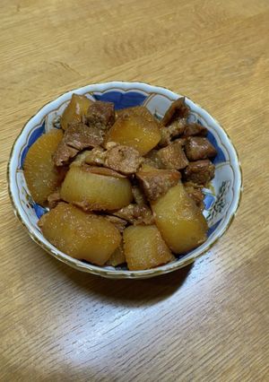 豚角煮入り味浸み大根2020-レシピのメイン写真