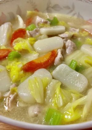 柚子胡椒香る自家製トックスープ☆-レシピのメイン写真