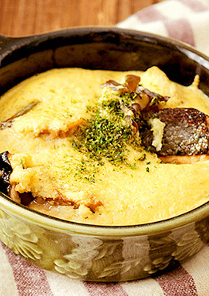 鮭ときのこのとろろ焼き-レシピのメイン写真