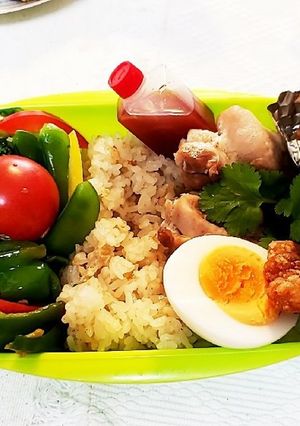 カオマンガイ弁当-レシピのメイン写真