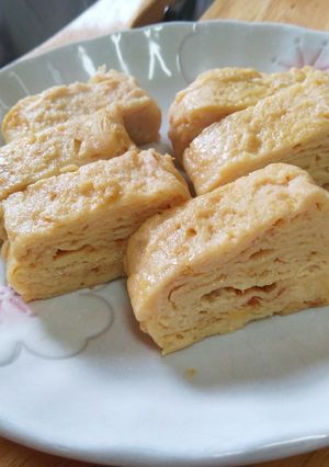 ふわふわあま〜い卵焼き-レシピのメイン写真