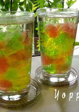 *カラフルソーダ*-レシピのメイン写真