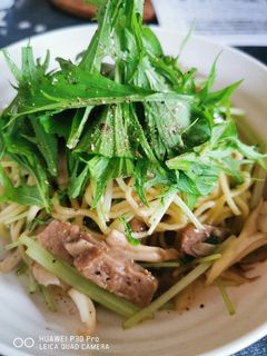 水菜de焼きそば-レシピのメイン写真