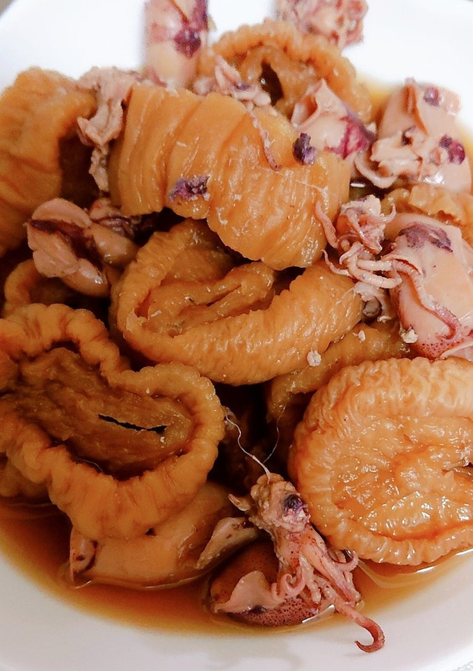 へそ大根とイカの煮物-レシピのメイン写真