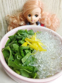 リカちゃん♡アイスプラントキラ柚子酢の物-レシピのメイン写真