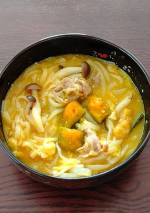減塩 低たんぱく ほうとう風うどん-レシピのメイン写真