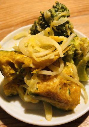 こくうま南瓜とブロッコリーの卵サラダ-レシピのメイン写真