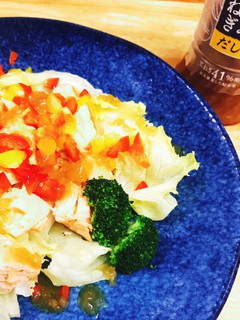 サーモンサラダ-レシピのメイン写真