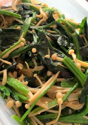 ほうれん草とえのきのバターソテー☆-レシピのメイン写真
