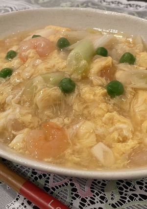 ほっこり生姜の卵あんかけ-レシピのメイン写真