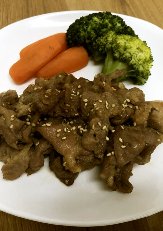 やわらか☆豚肉のはちみつ醤油焼き-レシピのメイン写真