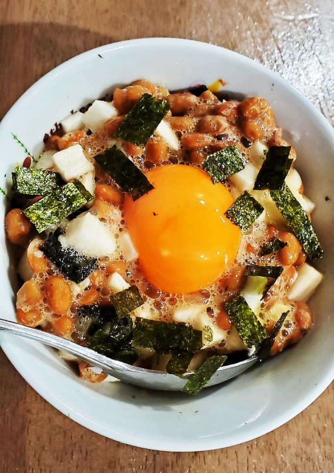 ちゃちゃっと♪納豆と山芋で丼ぶり♪-レシピのメイン写真