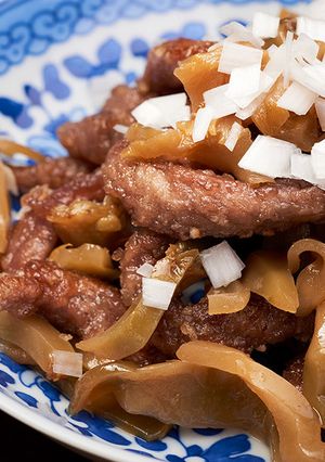 牛肉とザーサイの炒め物-レシピのメイン写真