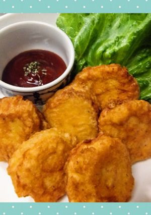 ふわふわ★豆腐＆おから入りチキンナゲット-レシピのメイン写真