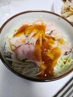 丸鶏のあまり肉でチキンサラダ-レシピのメイン写真