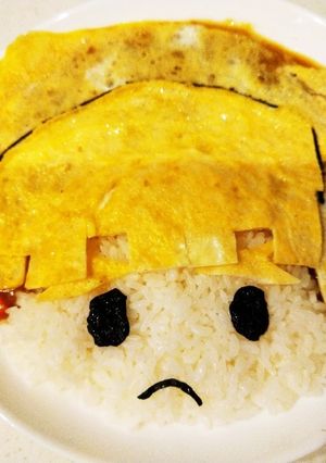 【鬼滅の刃】善逸フェイスカレー-レシピのメイン写真