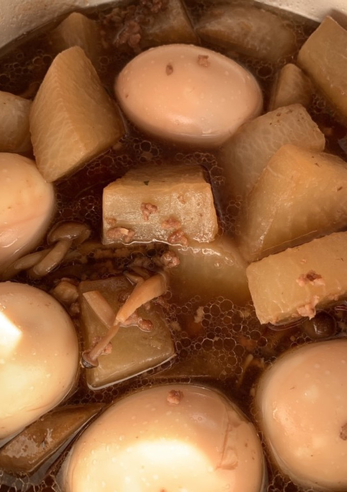 挽肉と大根ごぼうの煮物☆-レシピのメイン写真