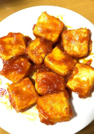 豆腐のエビチリソース風-レシピのメイン写真