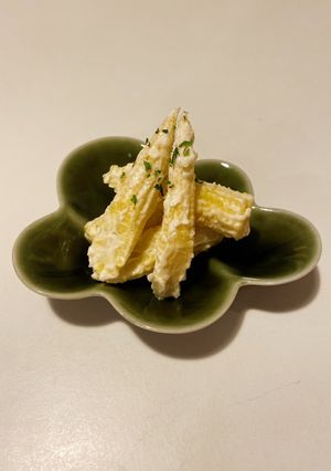 ベビーコーンのクリームチーズ和え-レシピのメイン写真