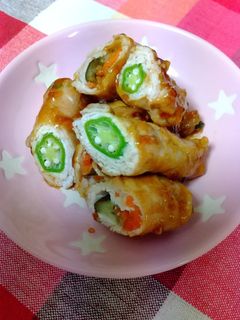 オクラの豚肉巻き-レシピのメイン写真