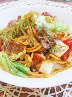 究極の赤ウインナーソース焼きそば街中華風-レシピのメイン写真