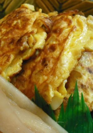 納豆としゃりしゃり玉ねぎの玉子焼き-レシピのメイン写真
