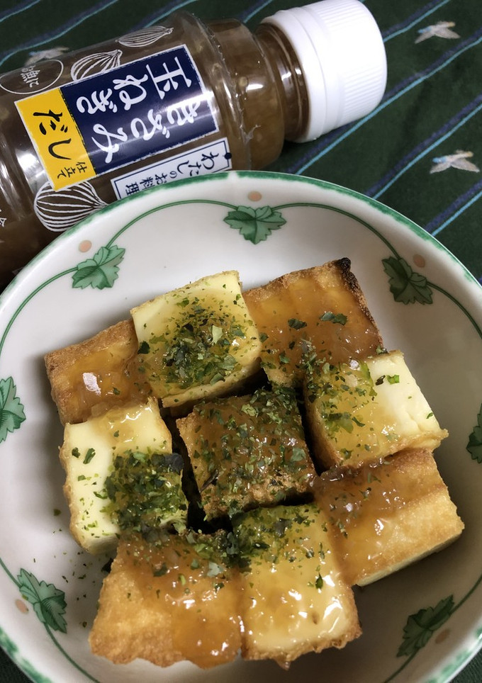 わたしのお料理de簡単焼き厚揚げ-レシピのメイン写真