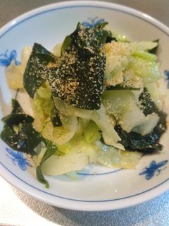 キャベツとわかめのナムル-レシピのメイン写真