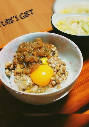 納豆のためのネギ醤油だれ-レシピのメイン写真
